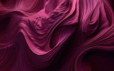 Fototapeta premium abstract background in purple smooth waves texture. 
