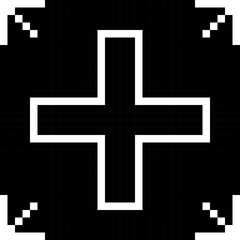 Plus, Addition, More, Pixelart, Add Collection Set. 