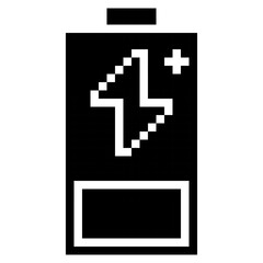 Obraz premium Plus Power, Increase, Charge, Pixelart Art, More Collection Set. 