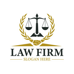 avocado,  Attorney, Law firm and justice logo design for Law firm Business.