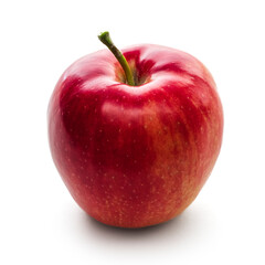Red apple isolated on white background