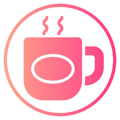 mug gradient icon