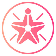 star gradient icon