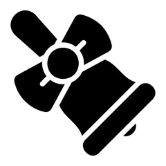 handbell glyph icon