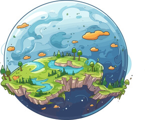 Earth illustration