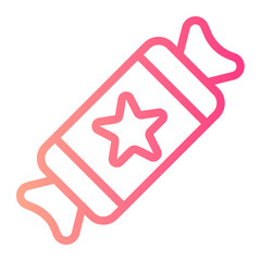 candy gradient icon