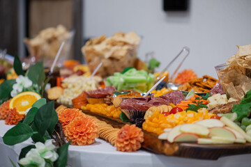 Gourmet charcuterie board