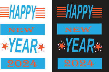 New year t-shirt design