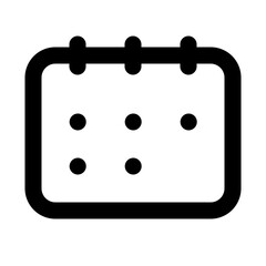 calendar line icon