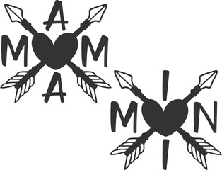 Mama / Mini - Mother Daughter Matching Designs