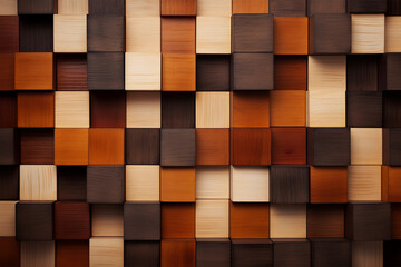 background of arrangement of wooden blocks
