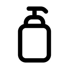 antiseptic line icon