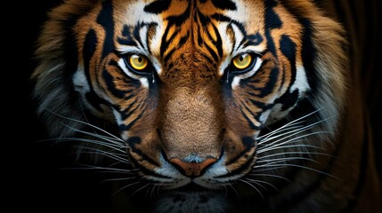 Fototapeta premium a close up of a tiger