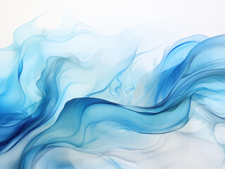 Fototapeta premium Abstract Water Ink Wave