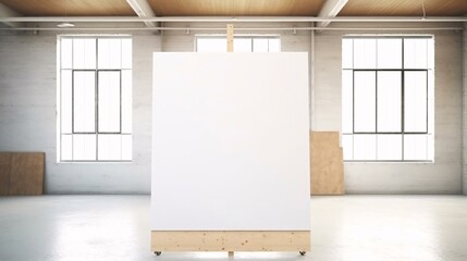 a white board in a room