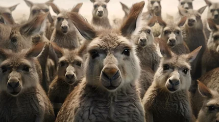 Badkamer foto achterwand a group of animals © KWY