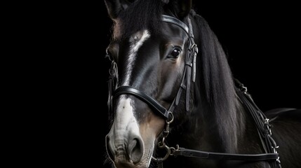 Obraz premium a horse with a saddle