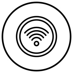 Wifi Vector Icon Design Illustration