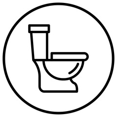 Toilet Vector Icon Design Illustration