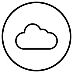 Cloud Vector Icon Design Illustration