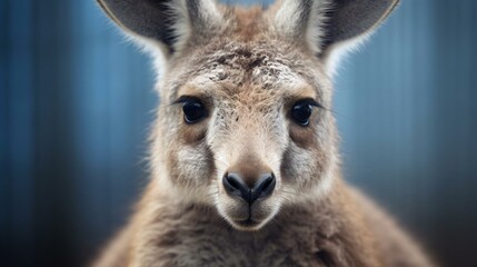 a close up of a deer