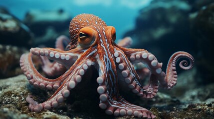a close-up of a sea creature