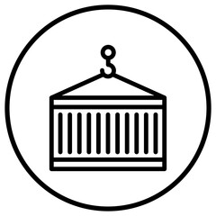 Container Vector Icon Design Illustration