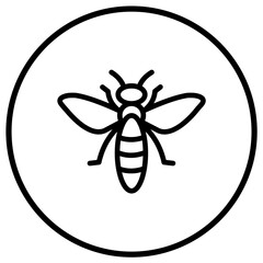 Insect Vector Icon Design Illustration