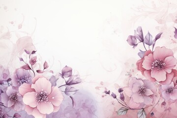 Fototapeta na wymiar Soothing and calming aura of these delicate floral background designs
