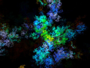 Imaginatory fractal abstract background Image