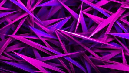 Vibrant Neon Pink and Electric Purple Abstract Pattern