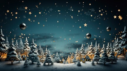 Fototapeta na wymiar Flat Christmas Background, Merry Christmas Background ,Hd Background