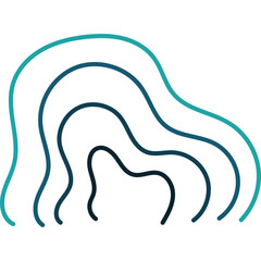 Retro Abstact Monoline 