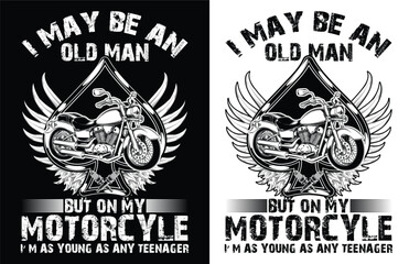 Obraz premium Motorcycle riding tshirt design vector design