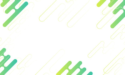 Abstract liquid shape Beautiful green template banner with gradient color dot technology background Design with vector design