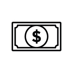 money icon vector design template simple and clean