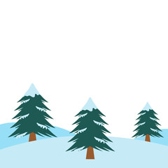 Snow Field Winter Landscape