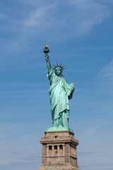 the statue of liberty in new york