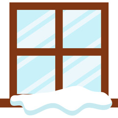 Winter Window Sill