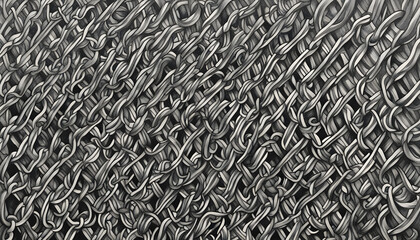 Chainmail background B&W. (Small)