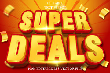 Super Deals Editable 3D Modern Style