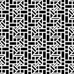 Seamless models. Modern stylish texture. Monochrome, simple. Vector.