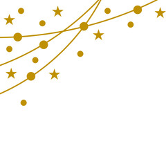 Fototapeta premium New Year Decoration Corner