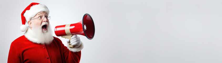 Santa Claus with Copyspace, Christmas