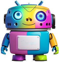 A colorful robotic with the user-friendly interface.