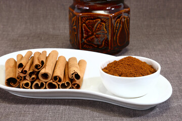 Dalchini or Cinnamon sticks, Indian Spice