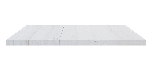 old wood shelves table isolated on transparent background. Png realistic design element. - obrazy, fototapety, plakaty