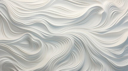 Obraz premium Contemporary wall art with a minimalist Voronoi pattern for modern decor, created with Generative AI technology.