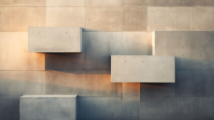 abstract of modern architecture background, concrete wall textured background