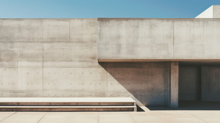 abstract of modern architecture background, concrete wall textured background